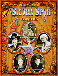 8th Annual Souvenir Program Book from the 2005 Silver Spur Awards Show
